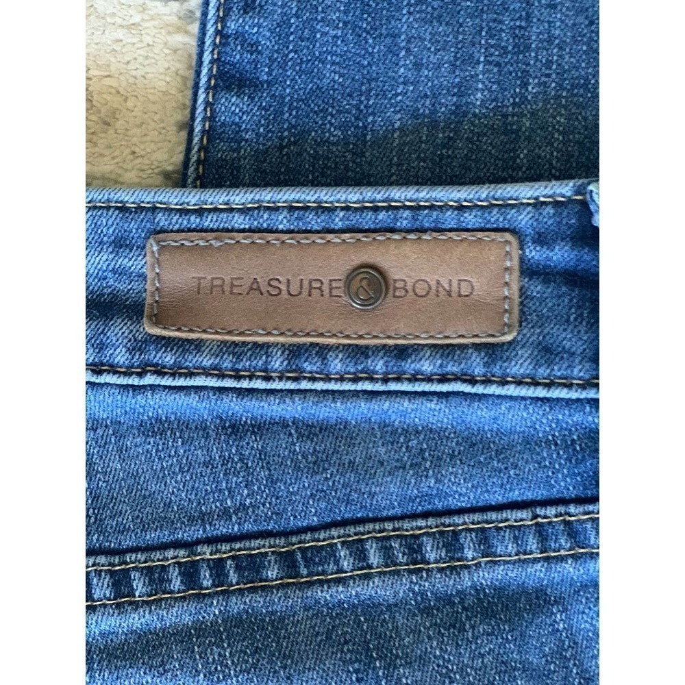 Treasure & Bond High Rise Skinny Jeans Size 28 - Picture 8 of 11
